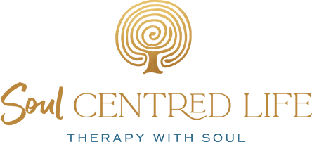 soul centred life logo primary classic gold